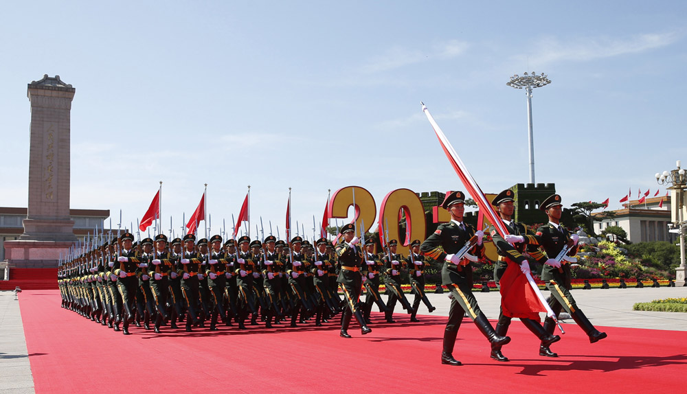 2015国庆大阅兵图片