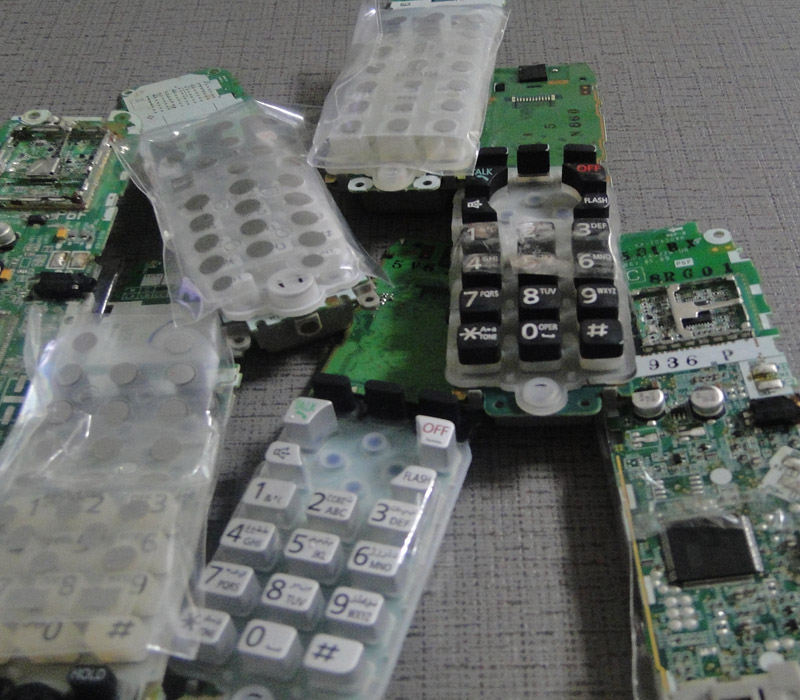 SD-6441碳膜按键,灰色油墨开关，透明耐压按键开关